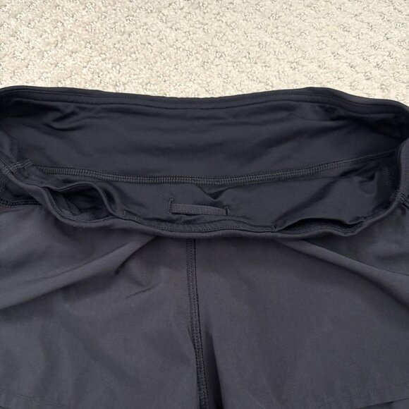Lululemon Speed Up Black Athletic Shorts Women’s Sz 4 Built-In Liner 2.5” Inseam - Picture 3 of 6